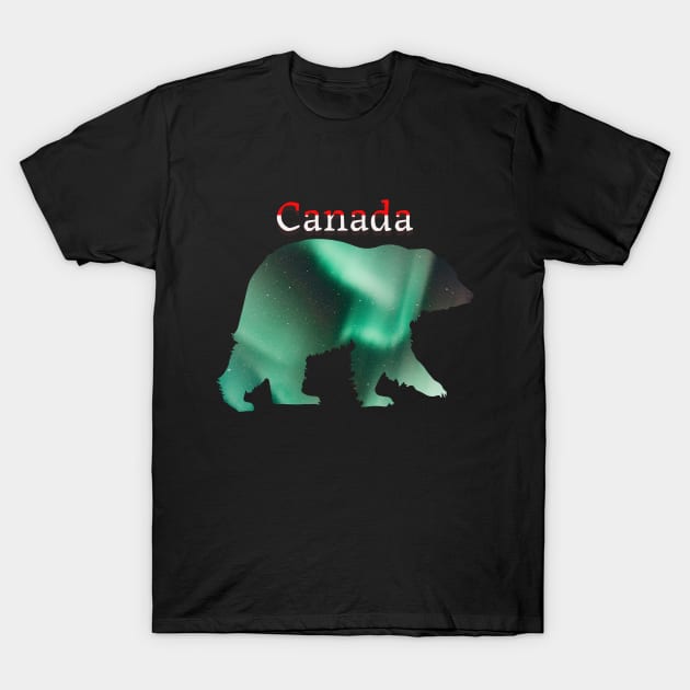 Canadian Bear T-Shirt by Nicoart2077